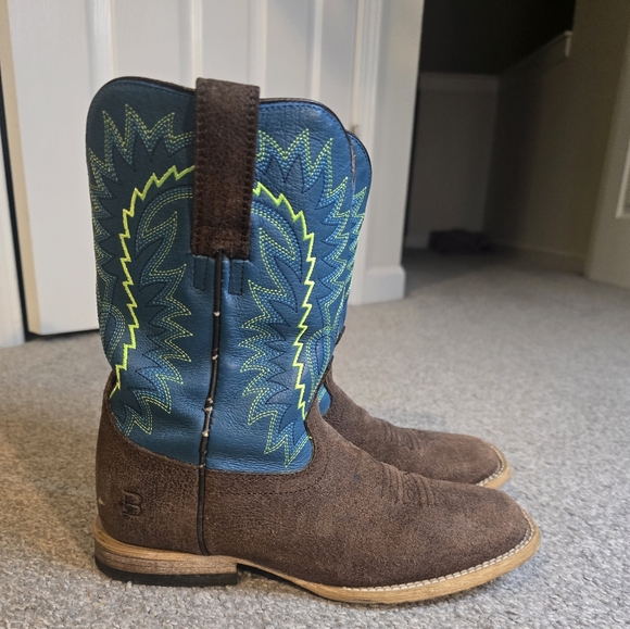 Ariat Relentless Cowboy Cowgirl Boots Western Rodeo Riding Outdoor Festi… - Picture 2 of 9